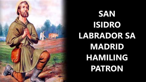 san isidro hymn lyrics|Gozos San Isidro Labrador .